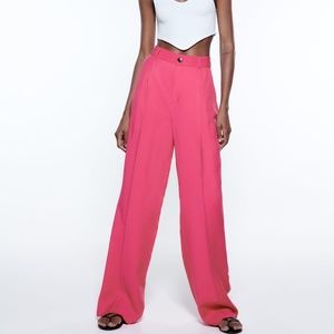 ZARA FULL LENGTH PANTS PINK